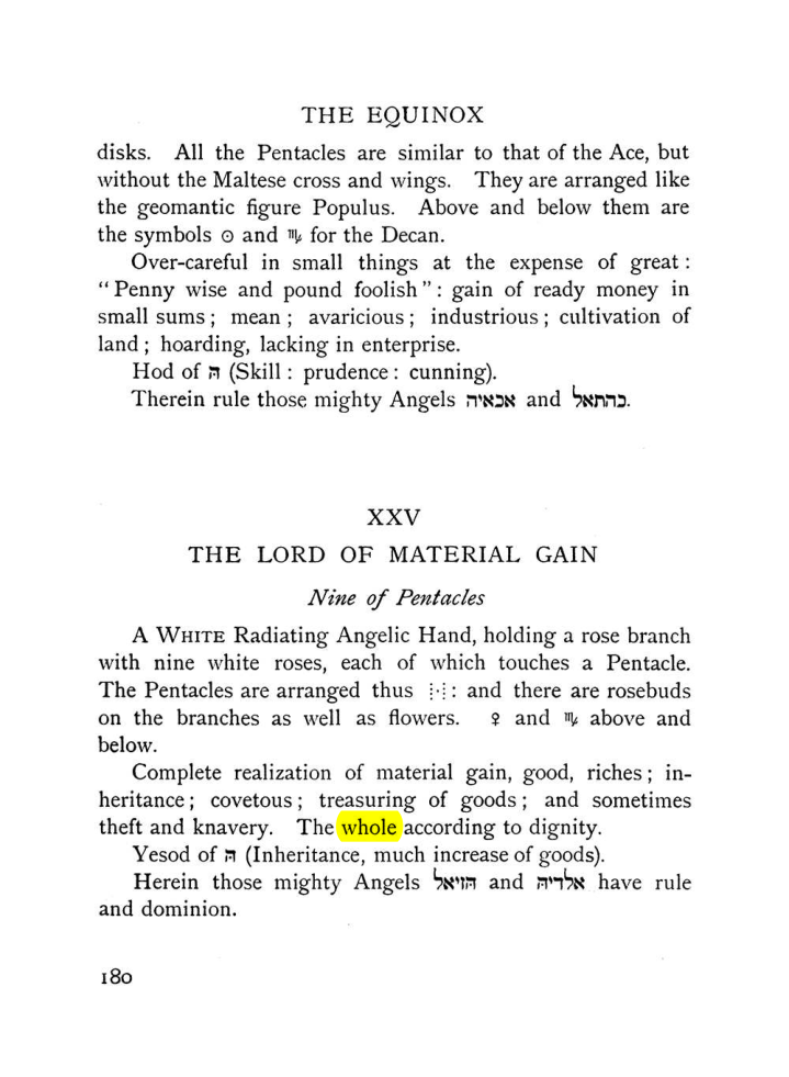 Original scan of The Equinox (Volume I, Number VII), PDF page 222