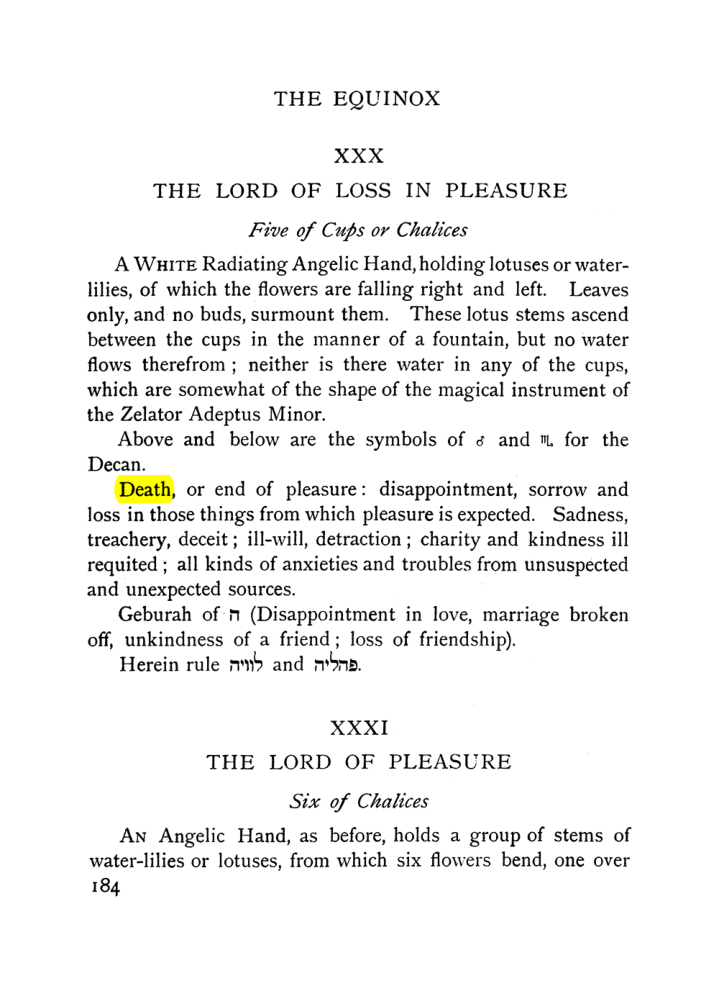 Original scan of The Equinox (Volume I, Number VII), PDF page 226