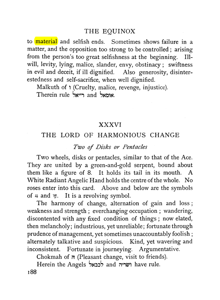 Original scan of The Equinox (Volume I, Number VII), PDF page 230