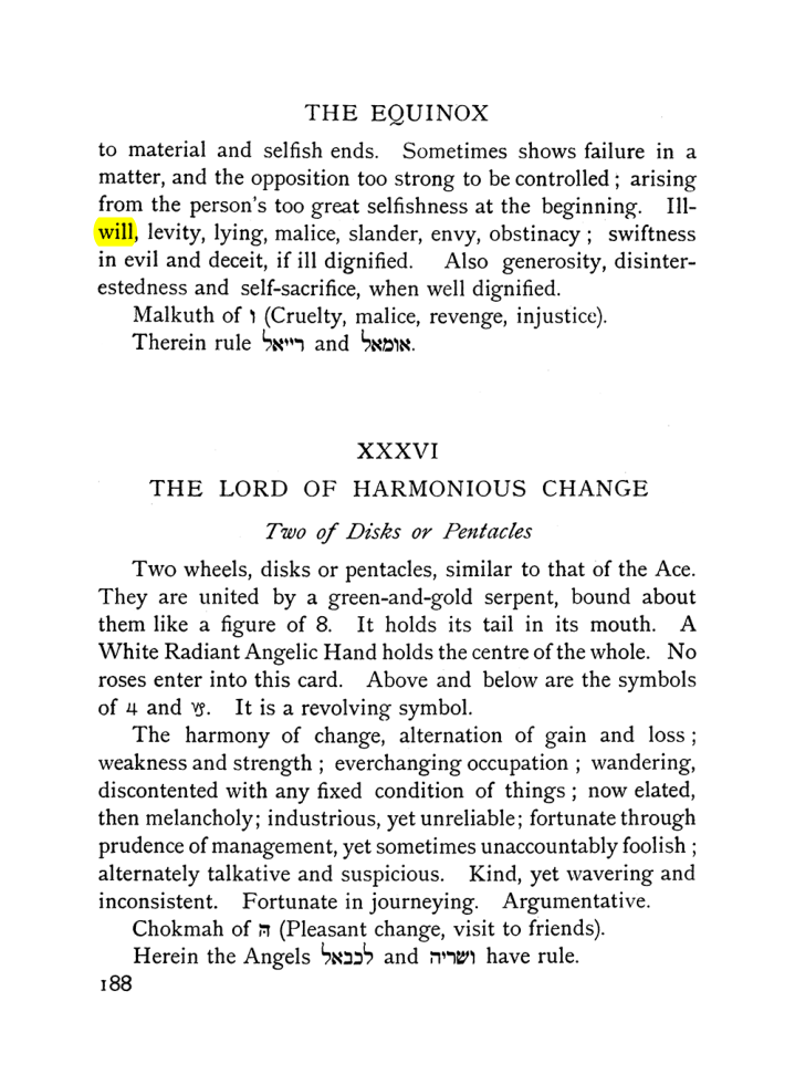 Original scan of The Equinox (Volume I, Number VII), PDF page 230