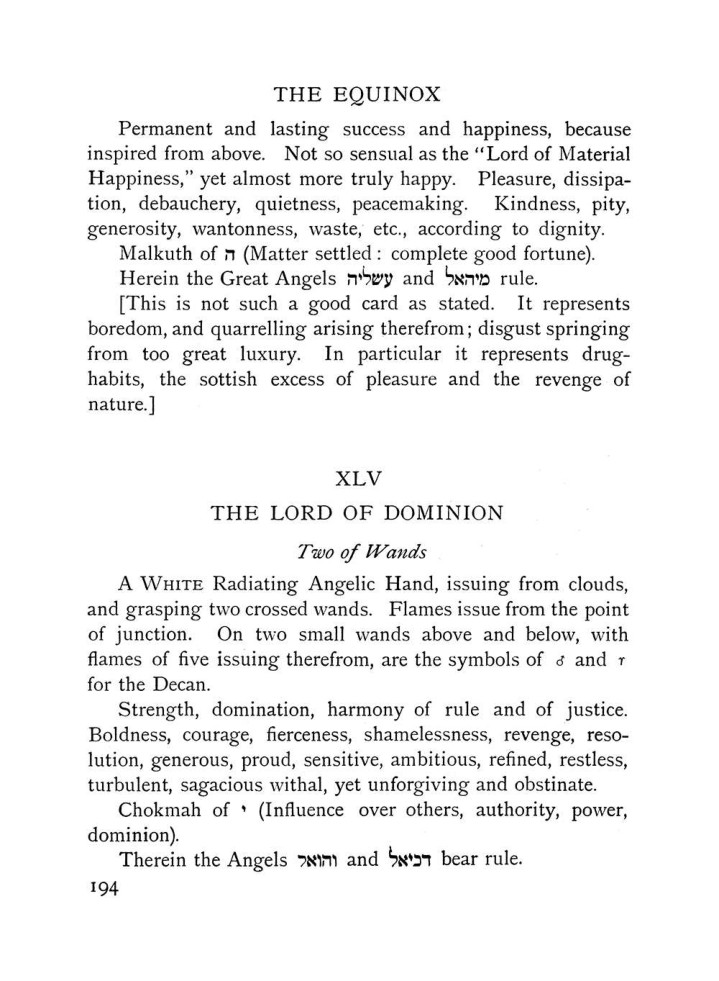 Original scan of The Equinox (Volume I, Number VII), PDF page 236