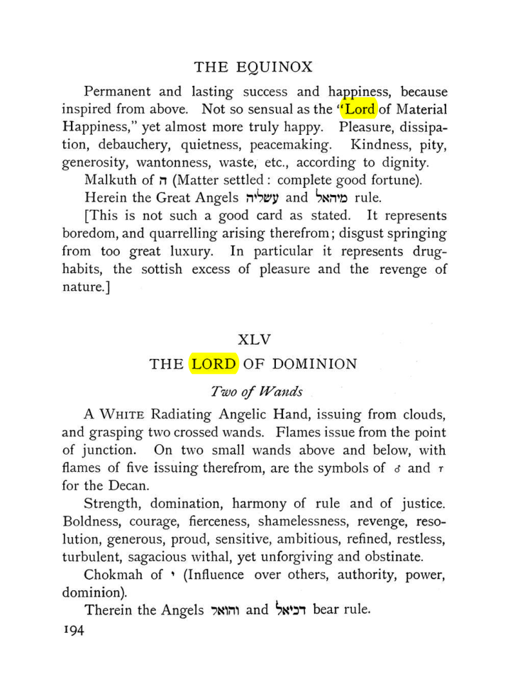 Original scan of The Equinox (Volume I, Number VII), PDF page 236