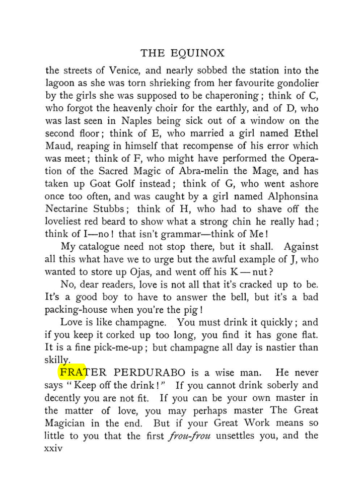 Original scan of The Equinox (Volume I, Number VII), PDF page 24