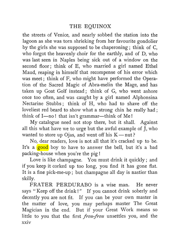 Original scan of The Equinox (Volume I, Number VII), PDF page 24