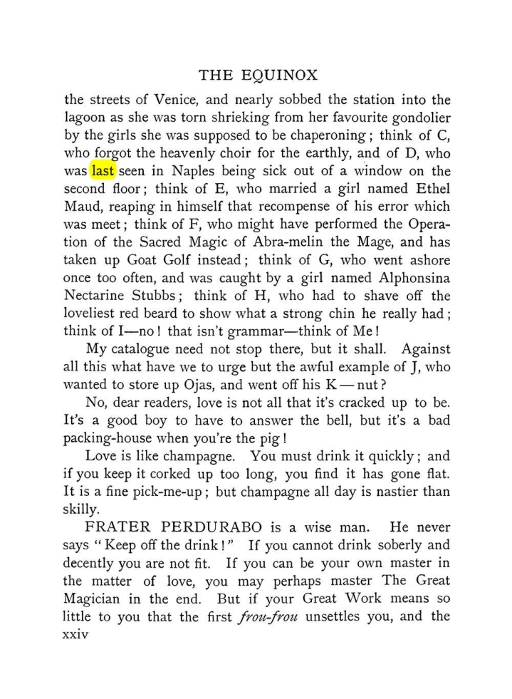 Original scan of The Equinox (Volume I, Number VII), PDF page 24
