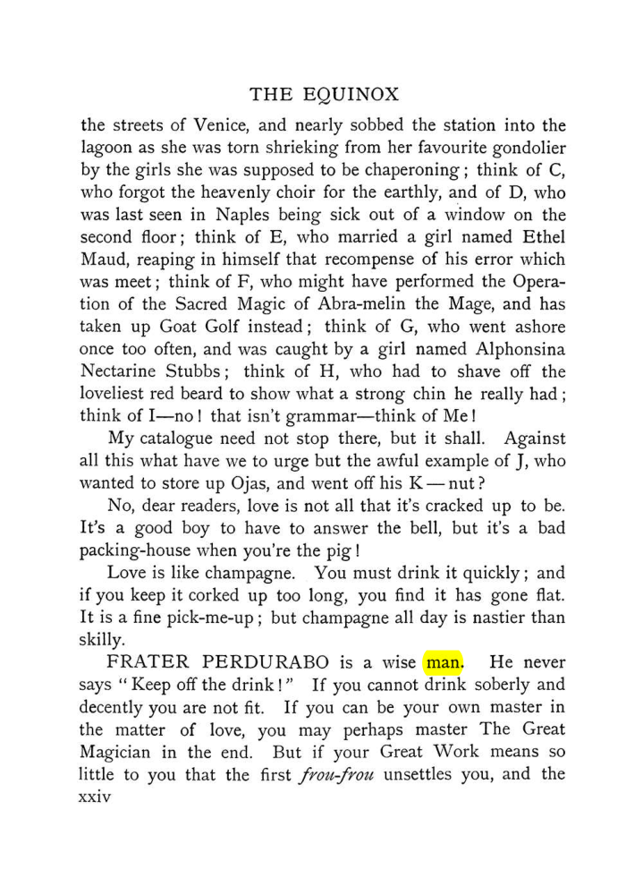 Original scan of The Equinox (Volume I, Number VII), PDF page 24