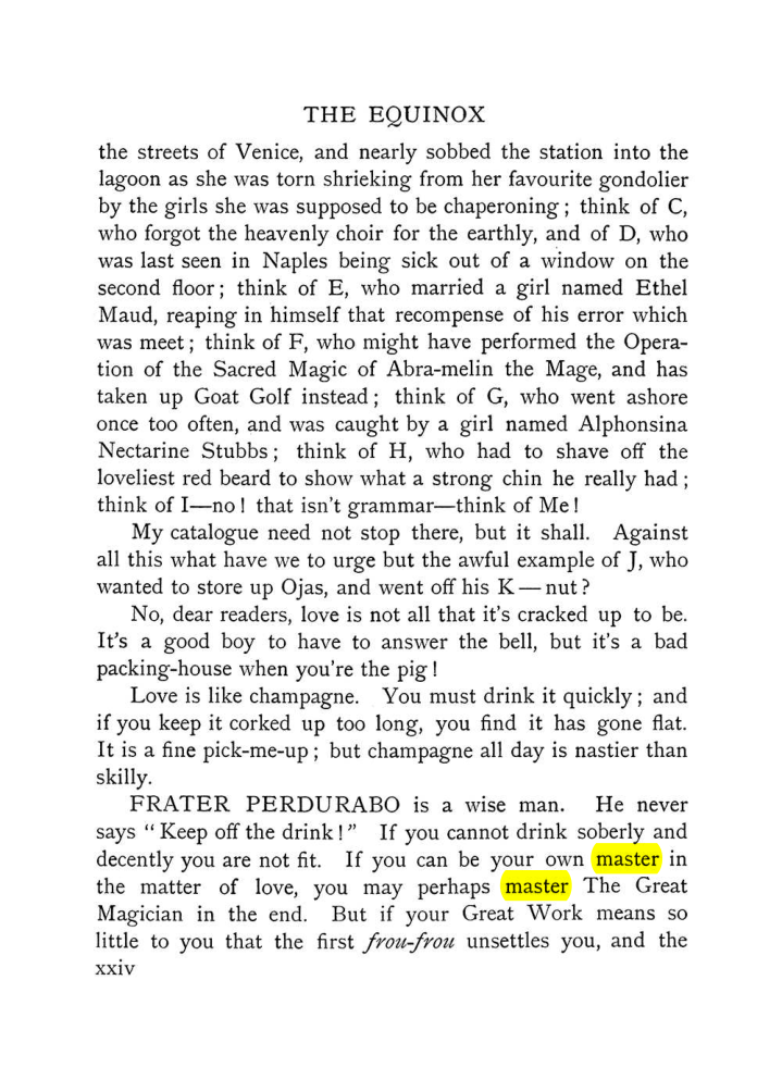 Original scan of The Equinox (Volume I, Number VII), PDF page 24