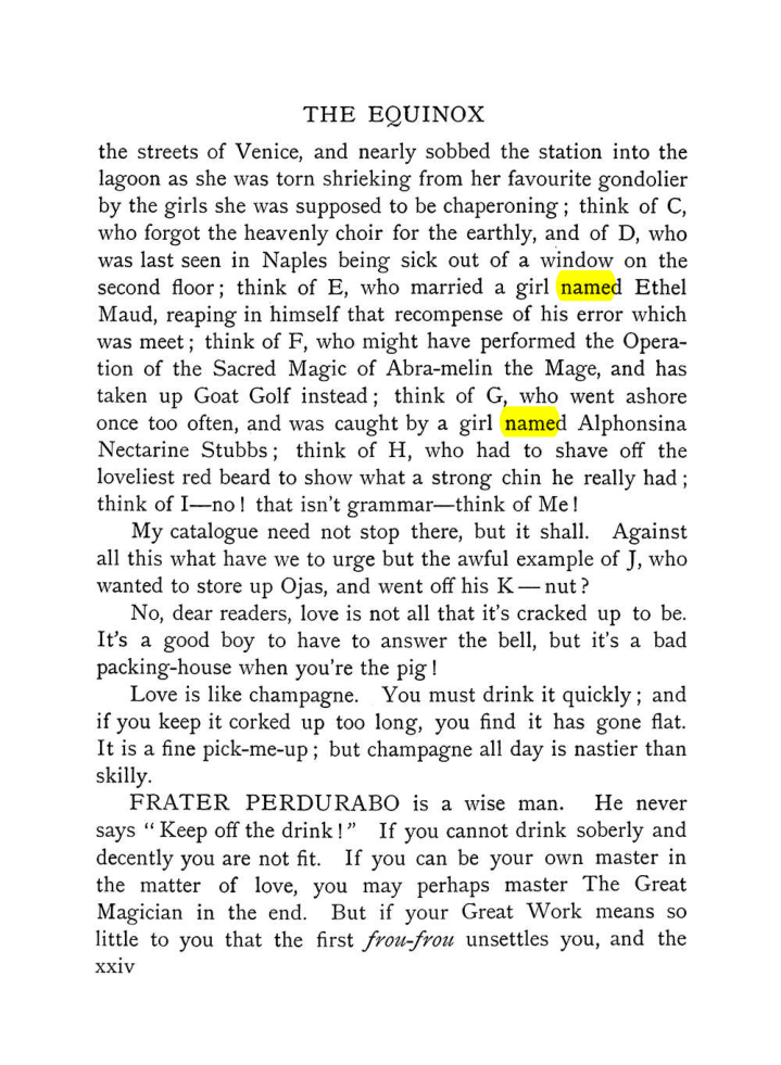 Original scan of The Equinox (Volume I, Number VII), PDF page 24