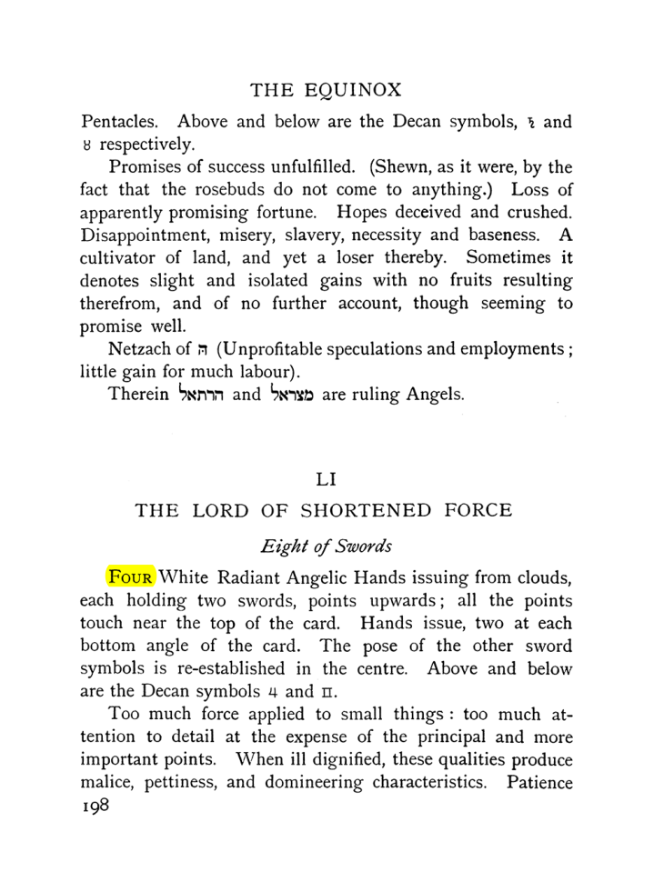 Original scan of The Equinox (Volume I, Number VII), PDF page 240