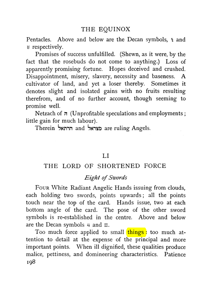 Original scan of The Equinox (Volume I, Number VII), PDF page 240