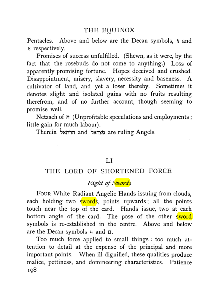 Original scan of The Equinox (Volume I, Number VII), PDF page 240