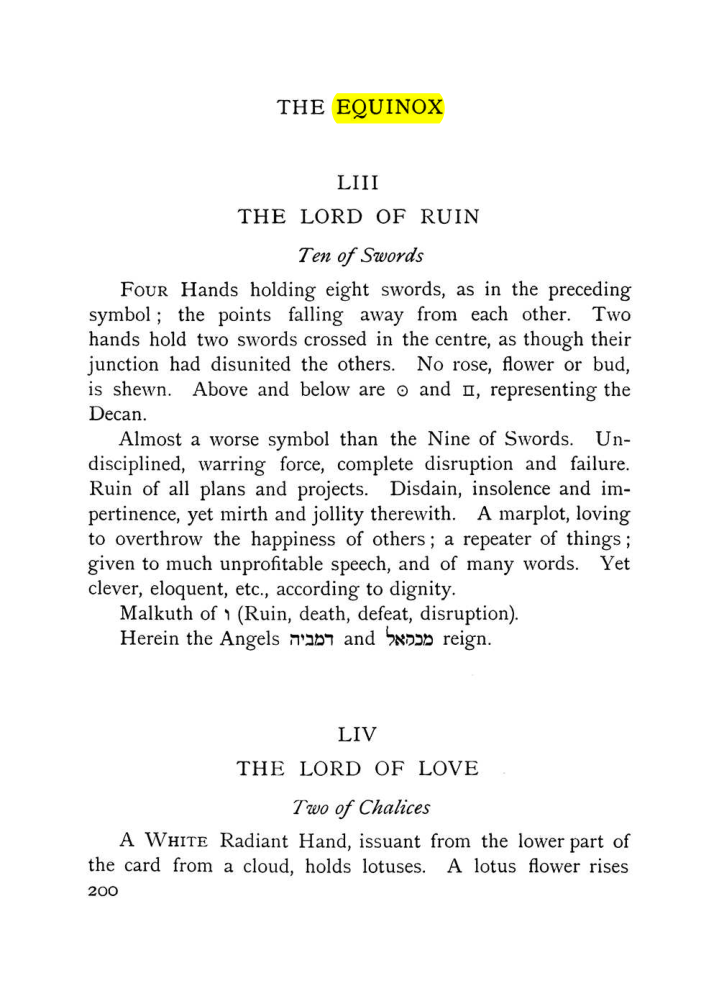 Original scan of The Equinox (Volume I, Number VII), PDF page 242