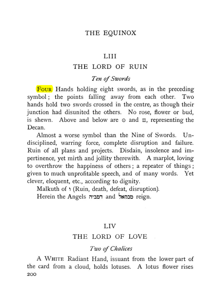 Original scan of The Equinox (Volume I, Number VII), PDF page 242