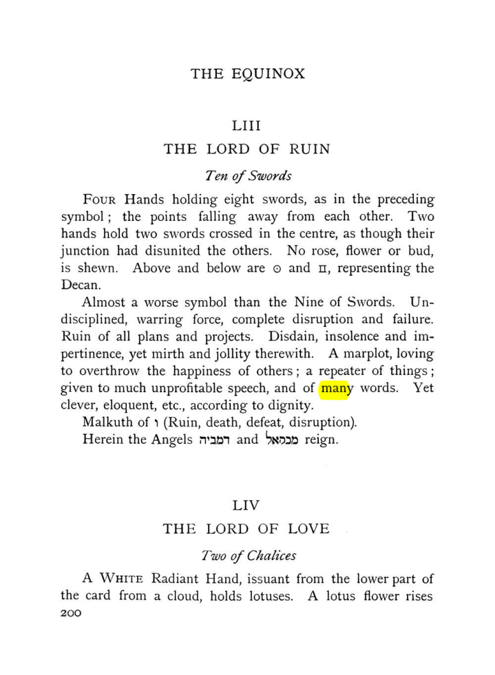 Original scan of The Equinox (Volume I, Number VII), PDF page 242