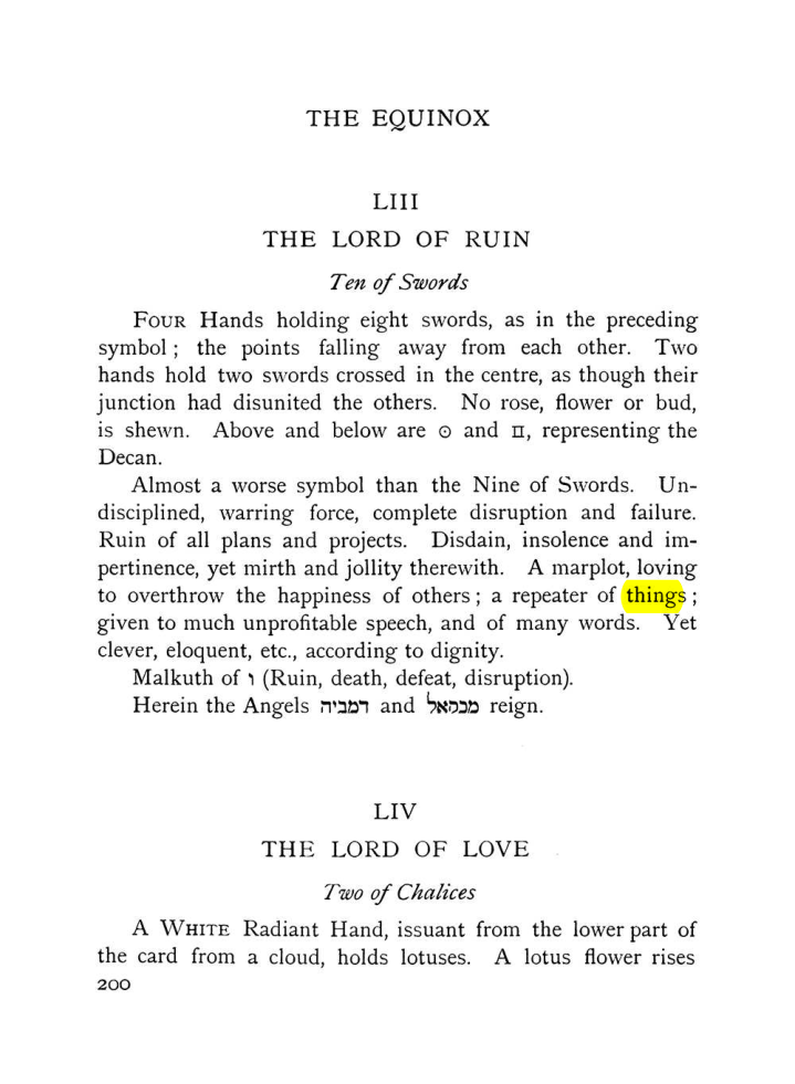 Original scan of The Equinox (Volume I, Number VII), PDF page 242