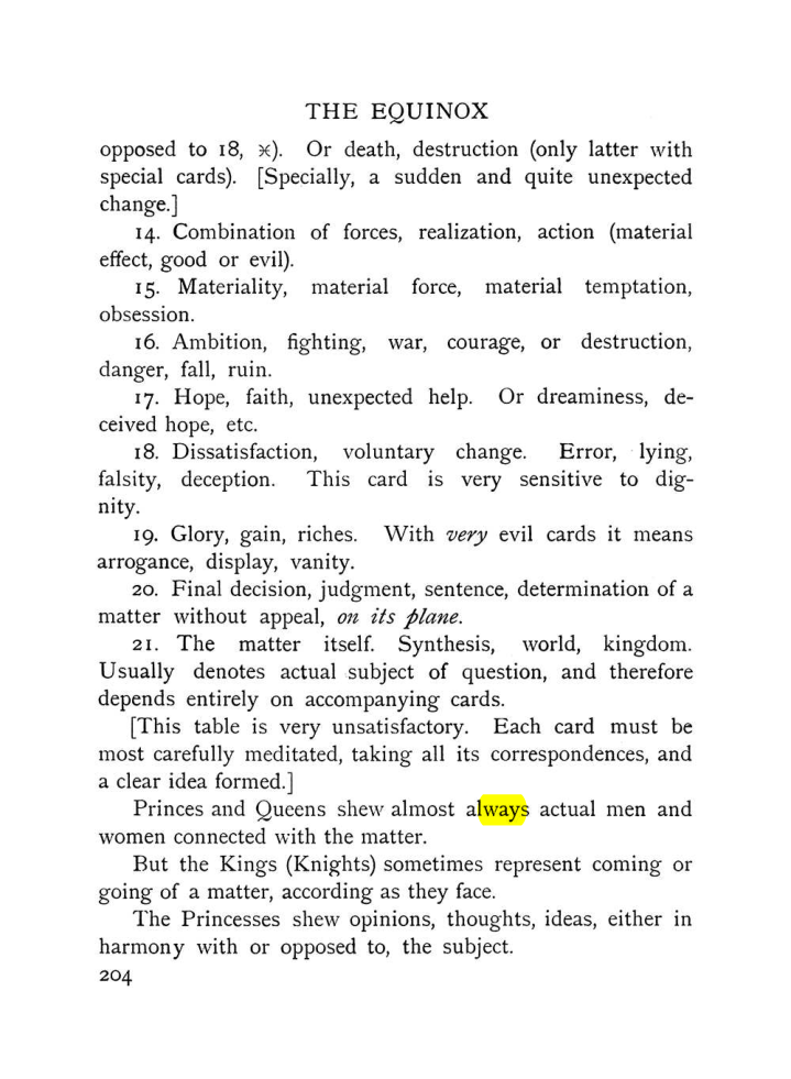 Original scan of The Equinox (Volume I, Number VII), PDF page 246