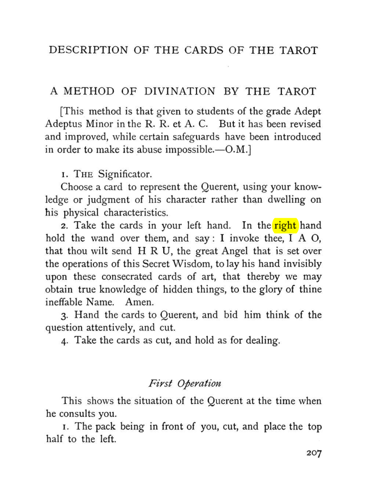 Original scan of The Equinox (Volume I, Number VII), PDF page 249