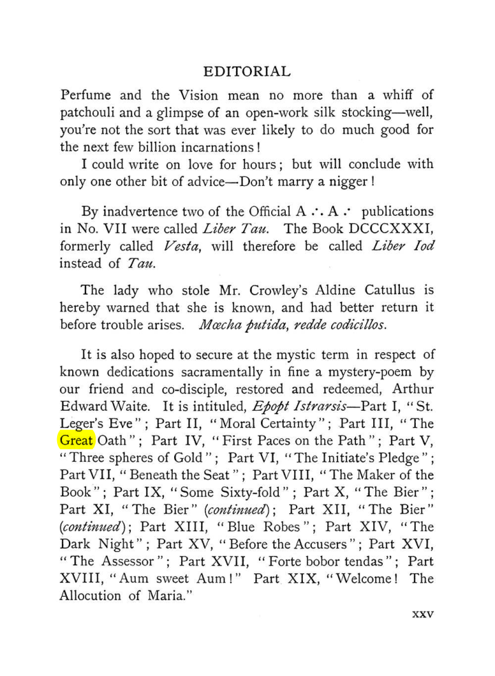Original scan of The Equinox (Volume I, Number VII), PDF page 25