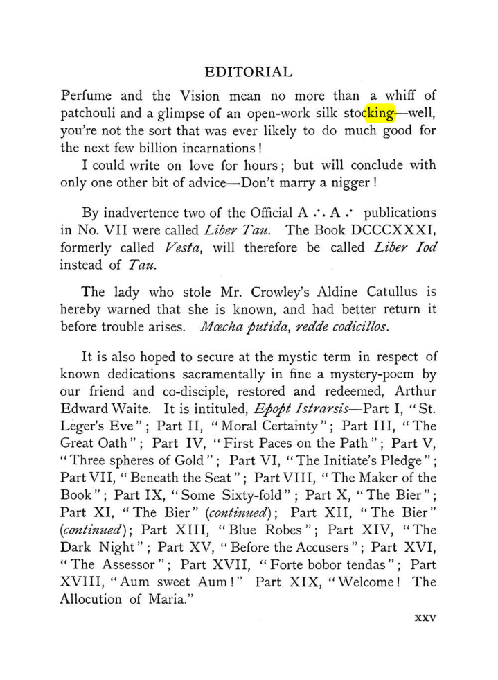 Original scan of The Equinox (Volume I, Number VII), PDF page 25