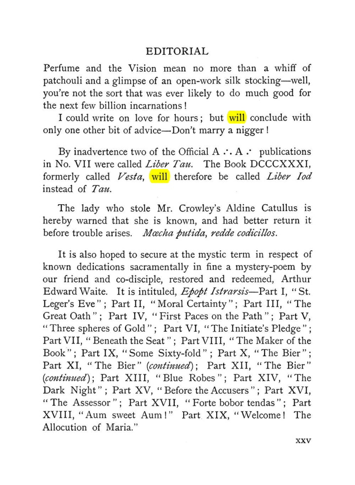 Original scan of The Equinox (Volume I, Number VII), PDF page 25