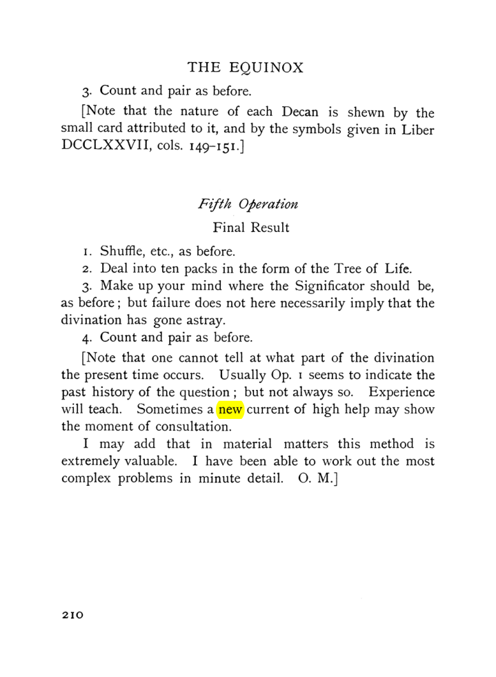 Original scan of The Equinox (Volume I, Number VII), PDF page 252