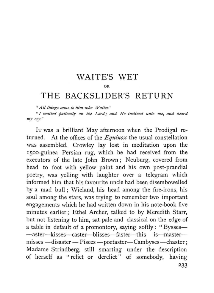 Original scan of The Equinox (Volume I, Number VII), PDF page 275