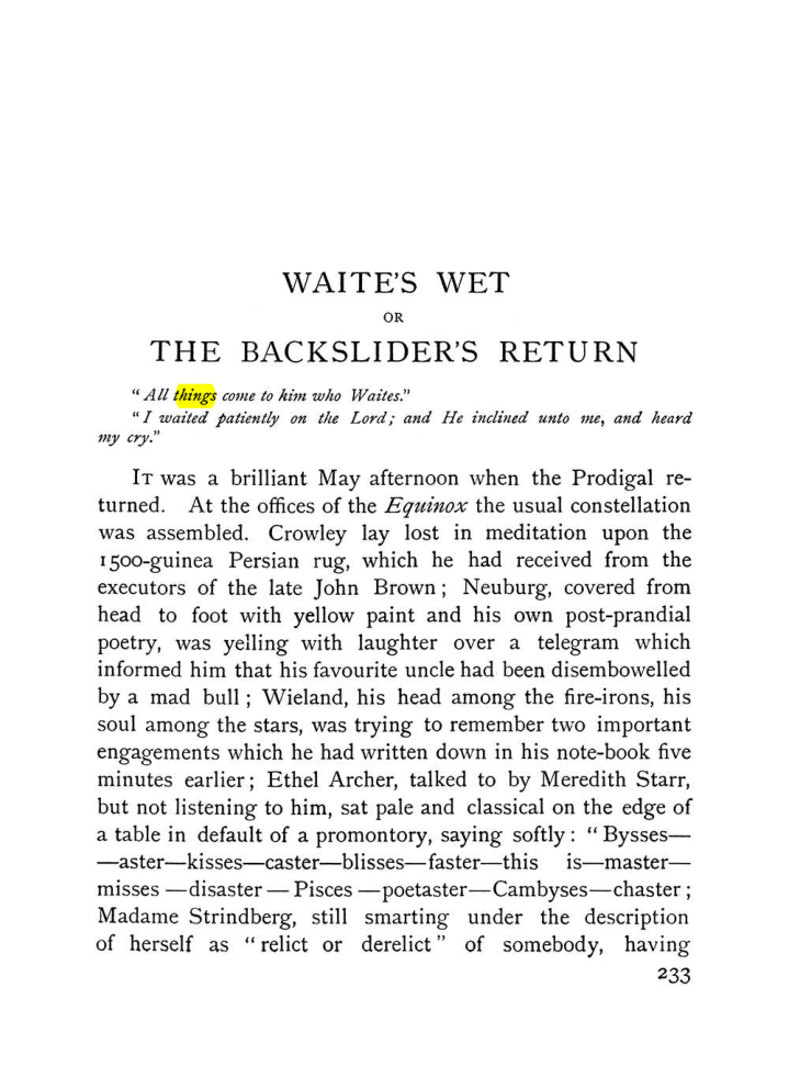 Original scan of The Equinox (Volume I, Number VII), PDF page 275