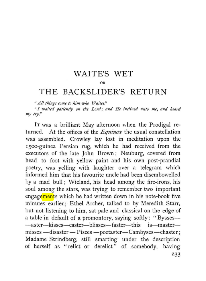 Original scan of The Equinox (Volume I, Number VII), PDF page 275
