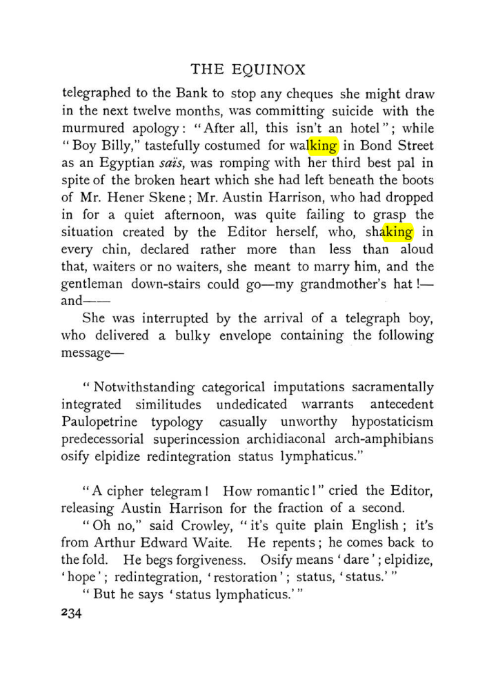 Original scan of The Equinox (Volume I, Number VII), PDF page 276
