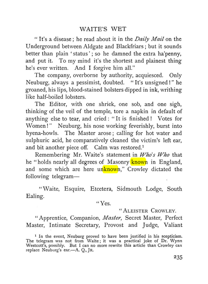 Original scan of The Equinox (Volume I, Number VII), PDF page 277