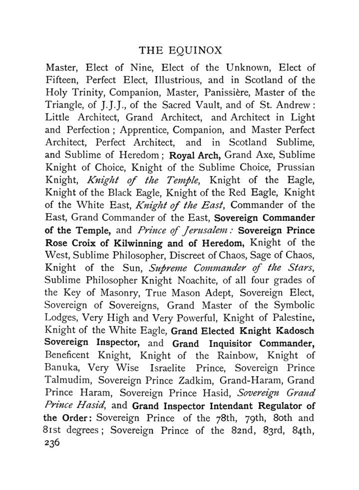 Original scan of The Equinox (Volume I, Number VII), PDF page 278