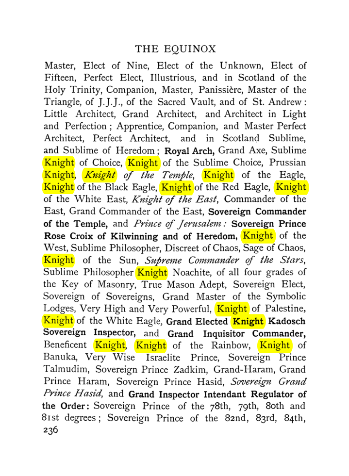 Original scan of The Equinox (Volume I, Number VII), PDF page 278