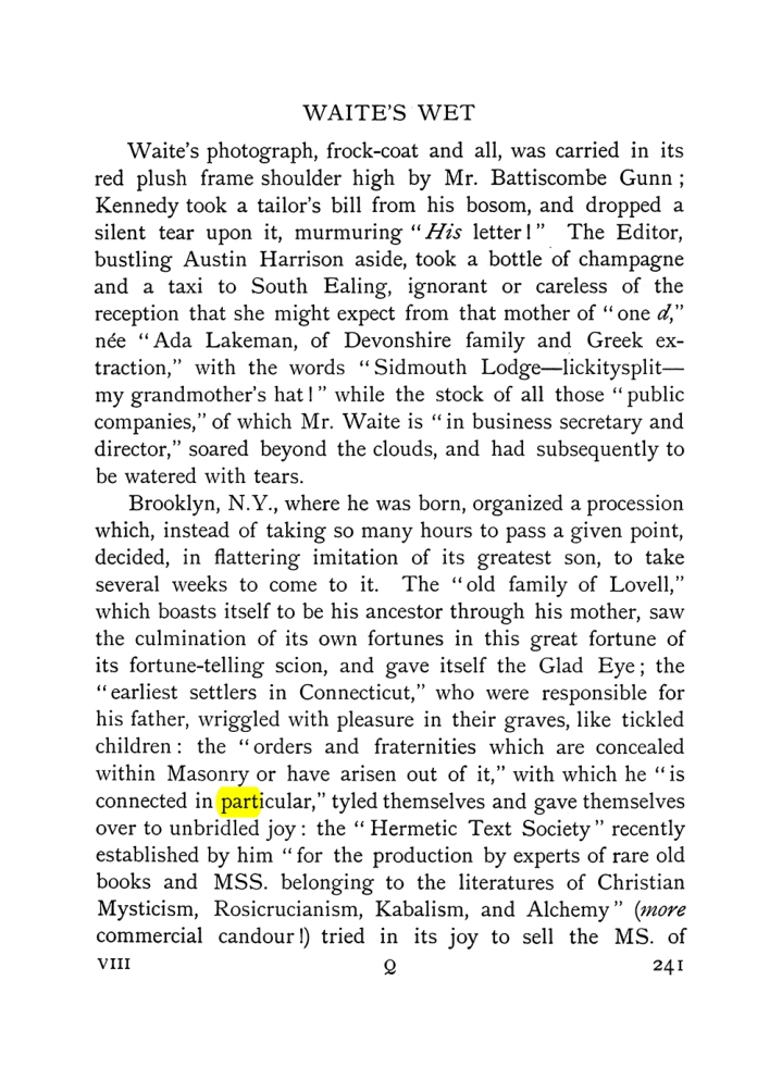 Original scan of The Equinox (Volume I, Number VII), PDF page 283