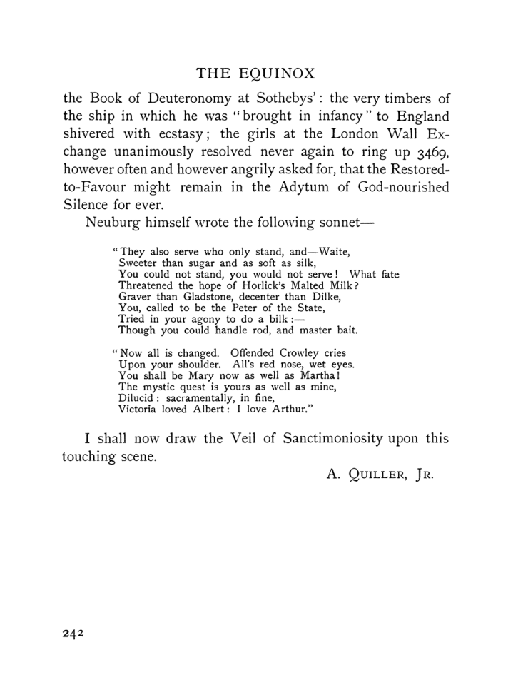 Original scan of The Equinox (Volume I, Number VII), PDF page 284