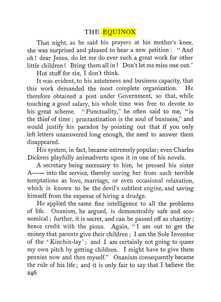Original scan of The Equinox (Volume I, Number VII), PDF page 288
