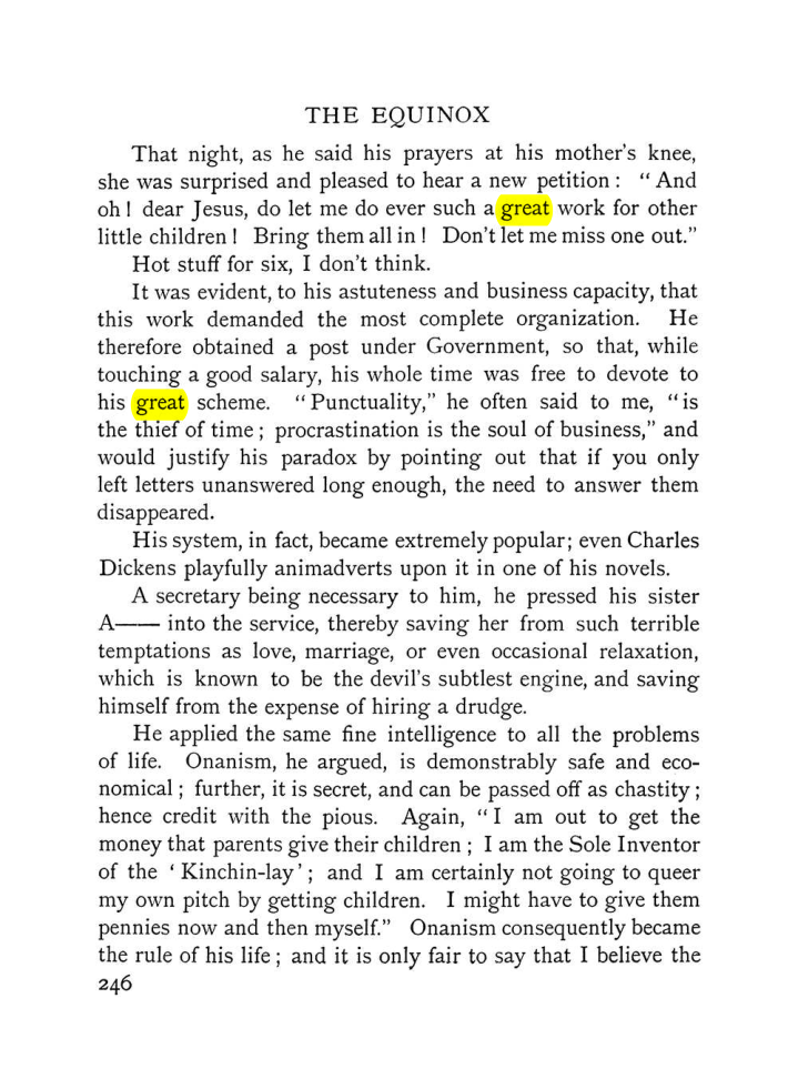 Original scan of The Equinox (Volume I, Number VII), PDF page 288