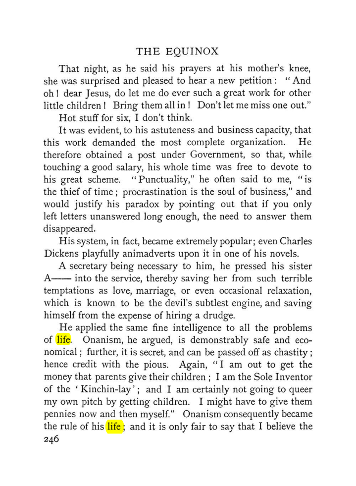 Original scan of The Equinox (Volume I, Number VII), PDF page 288