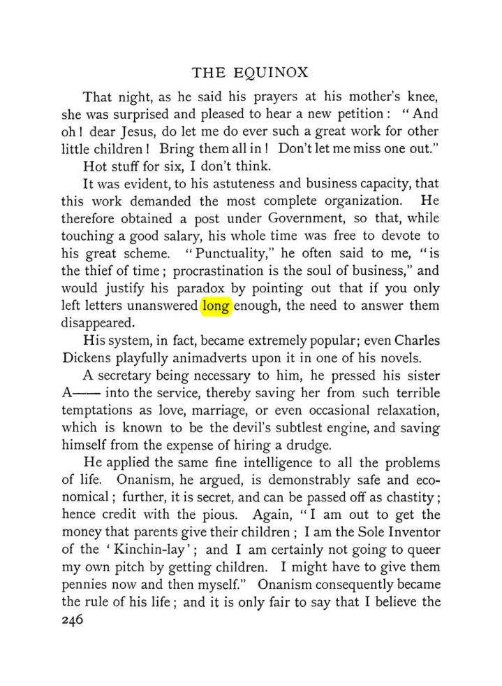 Original scan of The Equinox (Volume I, Number VII), PDF page 288