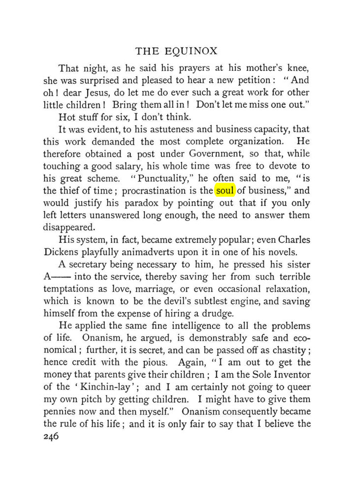 Original scan of The Equinox (Volume I, Number VII), PDF page 288