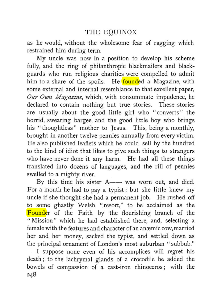 Original scan of The Equinox (Volume I, Number VII), PDF page 290