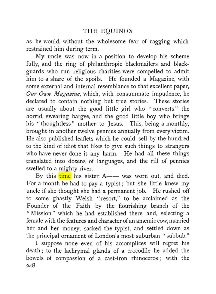 Original scan of The Equinox (Volume I, Number VII), PDF page 290