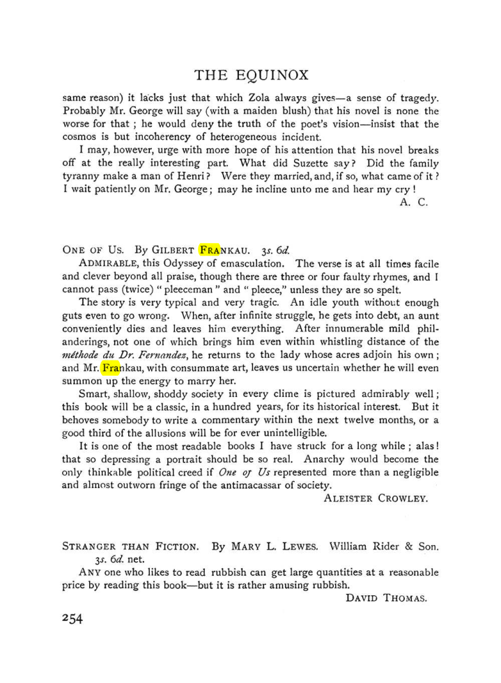 Original scan of The Equinox (Volume I, Number VII), PDF page 296