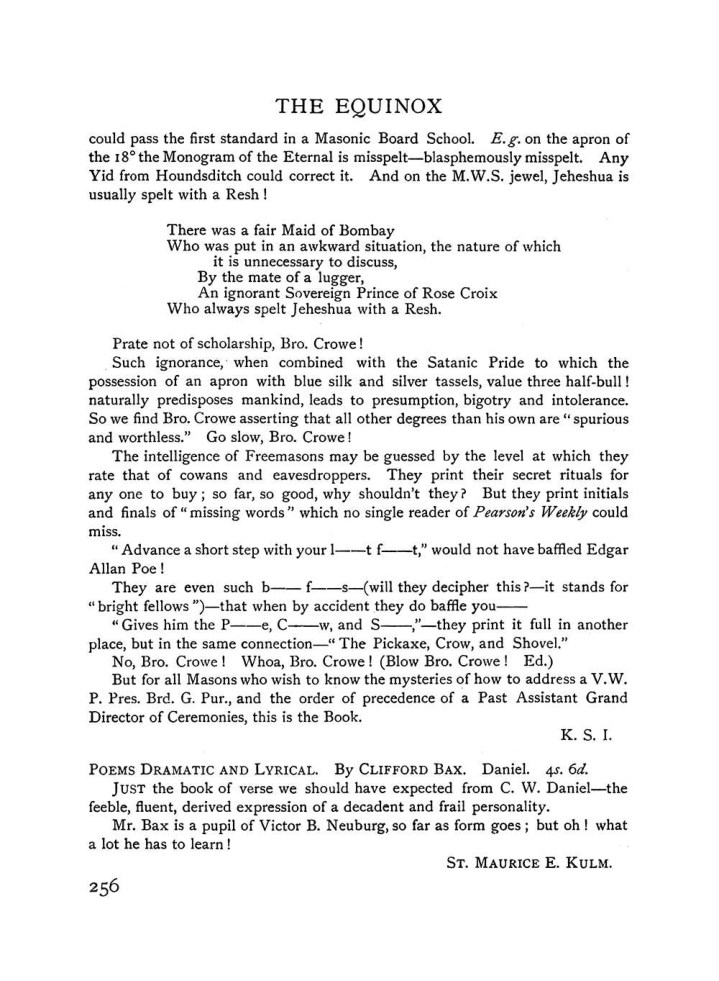 Original scan of The Equinox (Volume I, Number VII), PDF page 298
