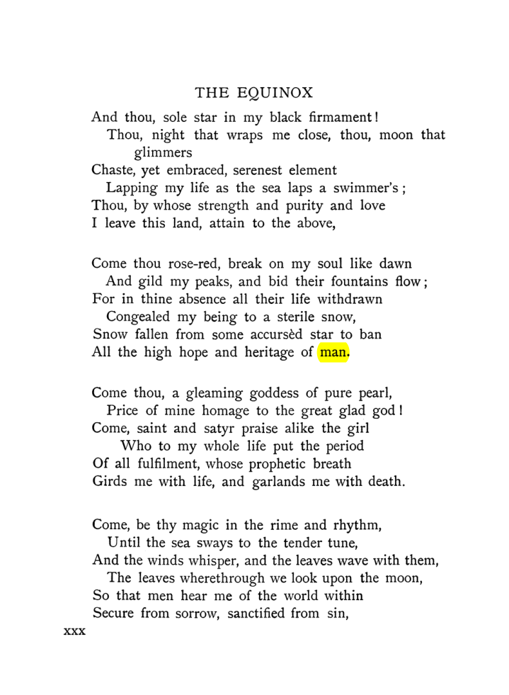 Original scan of The Equinox (Volume I, Number VII), PDF page 30