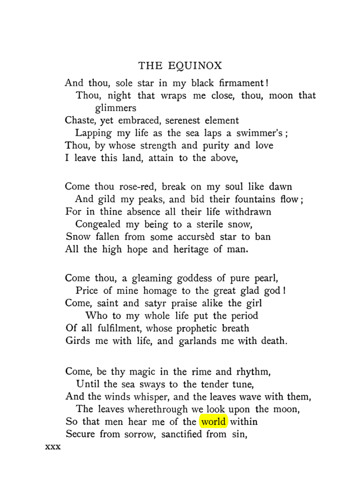 Original scan of The Equinox (Volume I, Number VII), PDF page 30