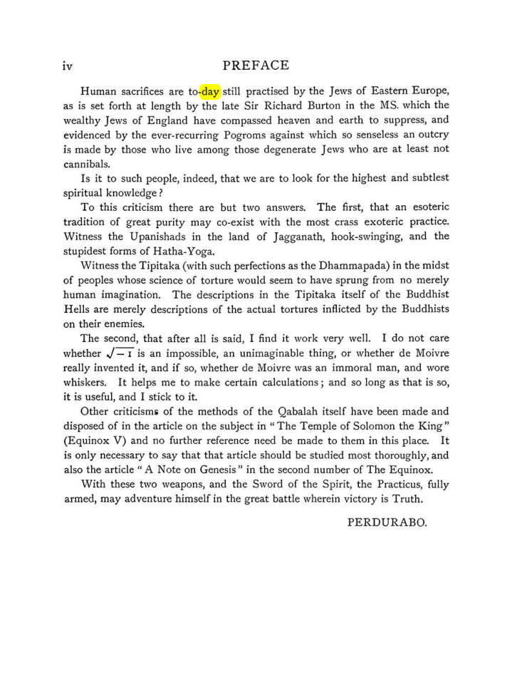 Original scan of The Equinox (Volume I, Number VII), PDF page 304