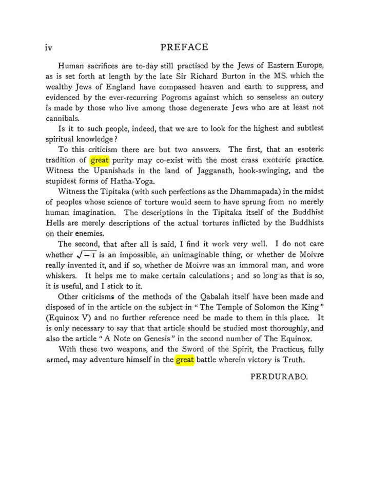 Original scan of The Equinox (Volume I, Number VII), PDF page 304