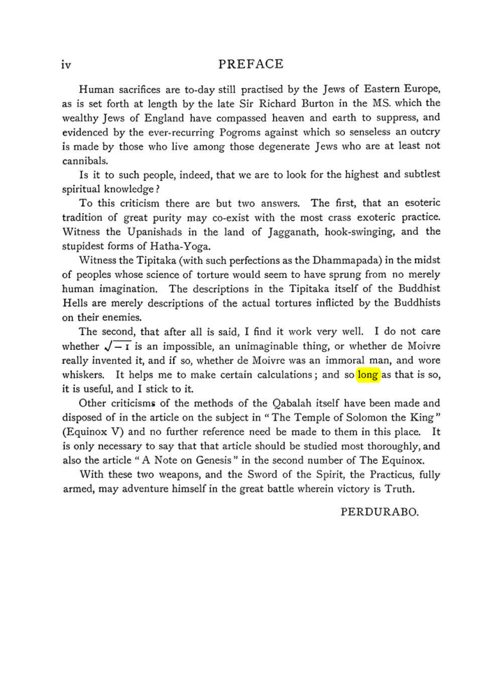 Original scan of The Equinox (Volume I, Number VII), PDF page 304
