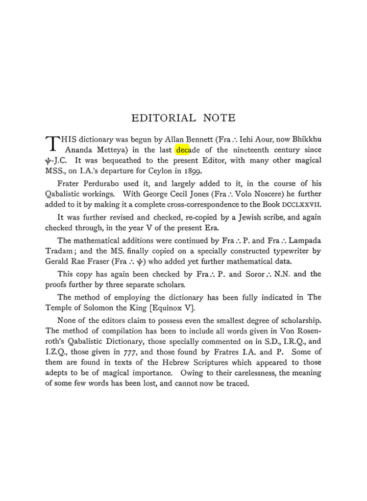 Original scan of The Equinox (Volume I, Number VII), PDF page 305
