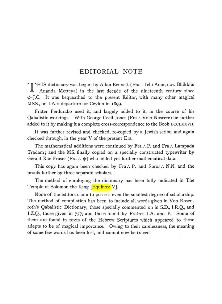 Original scan of The Equinox (Volume I, Number VII), PDF page 305